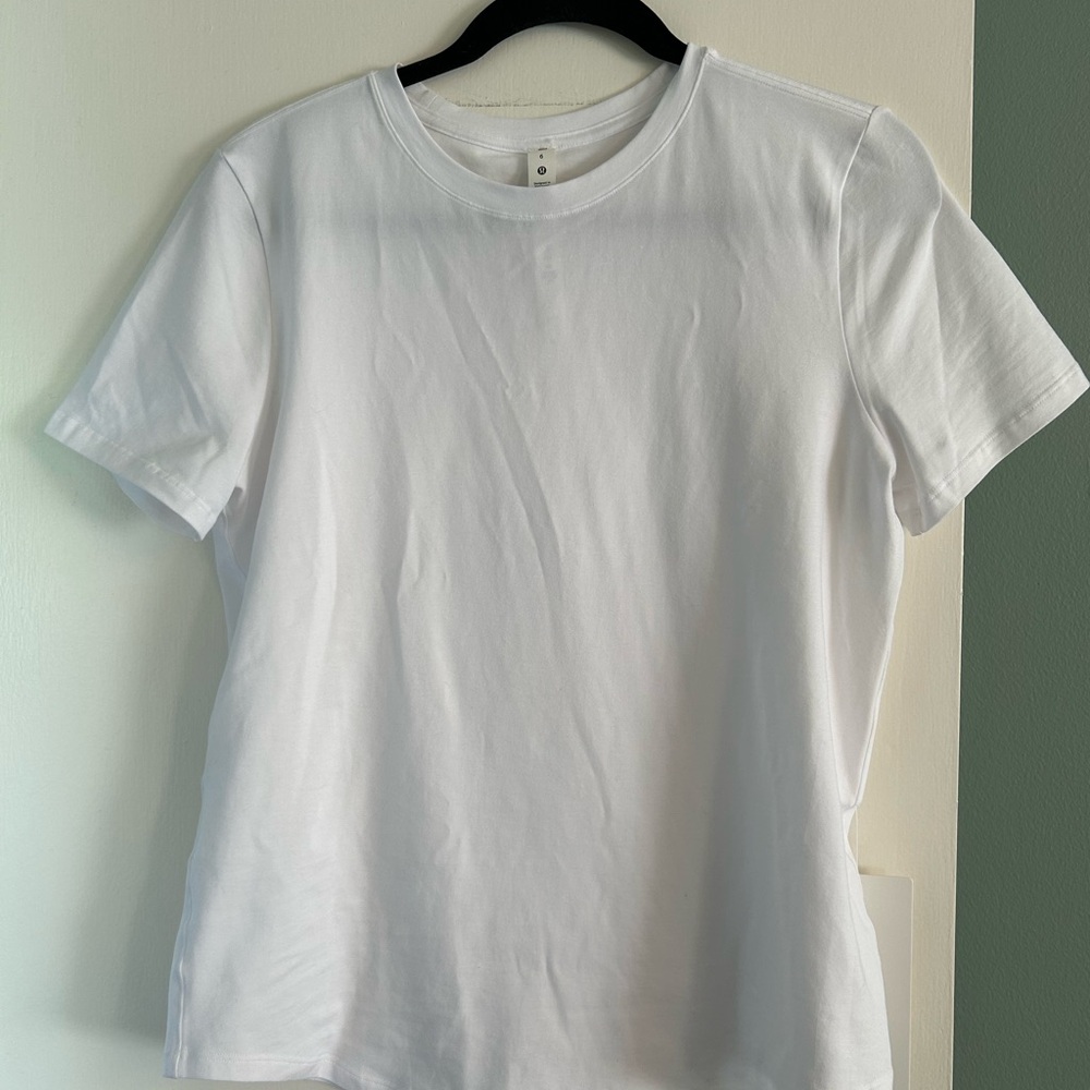 Lululemon Love Crew White Tee
